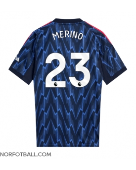 Billige Fotballdrakt Arsenal Mikel Merino #23 Replika Bortedrakt 2025-26 Kortermet